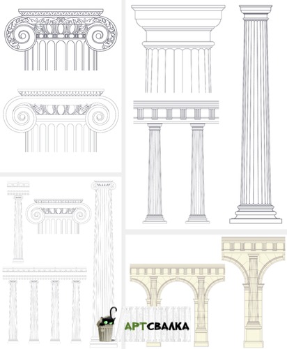 Колоны в векторе | The columns in the vector